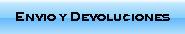 Envio y Devoluciones